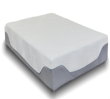 Billede af Madras 90x200 cm - Højde 32 cm - 5 lags luksus springmadras med memoryskum - Excellent Hybrid fra By Borg